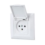 שקע כח מוגן מים IP44 55 NISKO