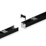 צמוד תקרה/תליה CCT 60W OSTEE באורך 120 ס"מ שחור