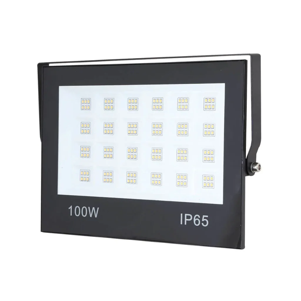תאורת הצפה לד 100W IP65 אור יום
