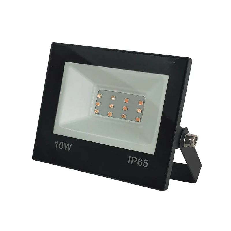 תאורת הצפה לד 10W IP65 אור אדום