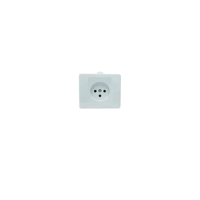 שקע חשמל N עה"ט 16A ~250V להתקנה בקיר