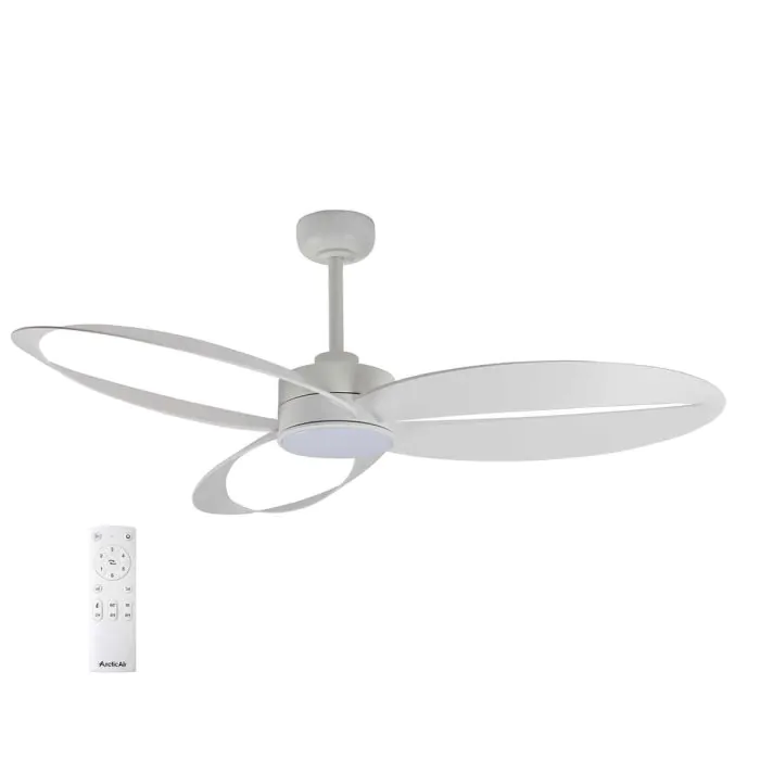 מאוורר תקרה "25W CHILL 52 עם שלט לבן