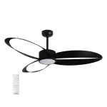 מאוורר תקרה "25W CHILL 52 עם שלט שחור