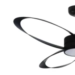 מאוורר תקרה "25W CHILL 52 עם שלט שחור