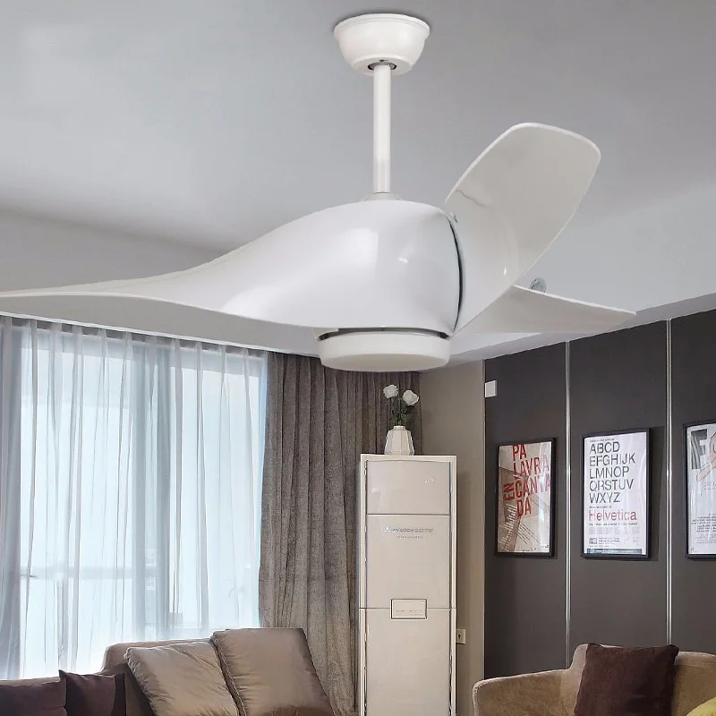 מאוורר תקרה 25W 52 עם שלט לבן