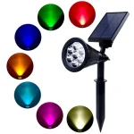 דוקרנים לגינה לד RGB