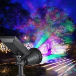 דוקרנים לגינה לד RGB