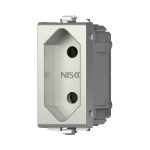 שקע דו פיני NISKO