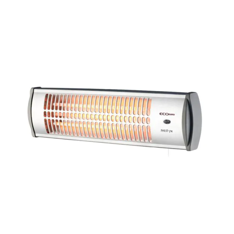 תנור קיר לאמבטיה 3 דרגות חום 1500W