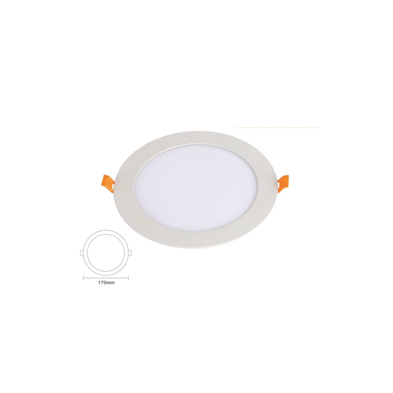 ספוט שקוע רגיל 12W לבן