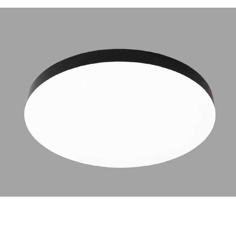 צמוד תקרה 24W פריסבי IP40 3CCT שחור