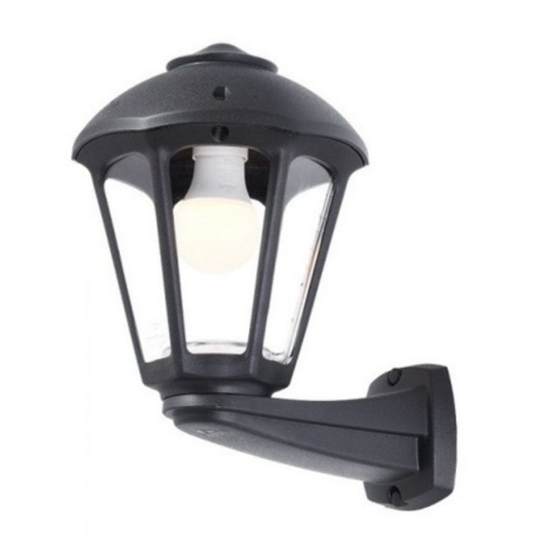 פנס גינה שיש שחור E27 fumagalli GIAMPY